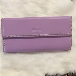 Like NWOT Authentic Coach Leather wallet.